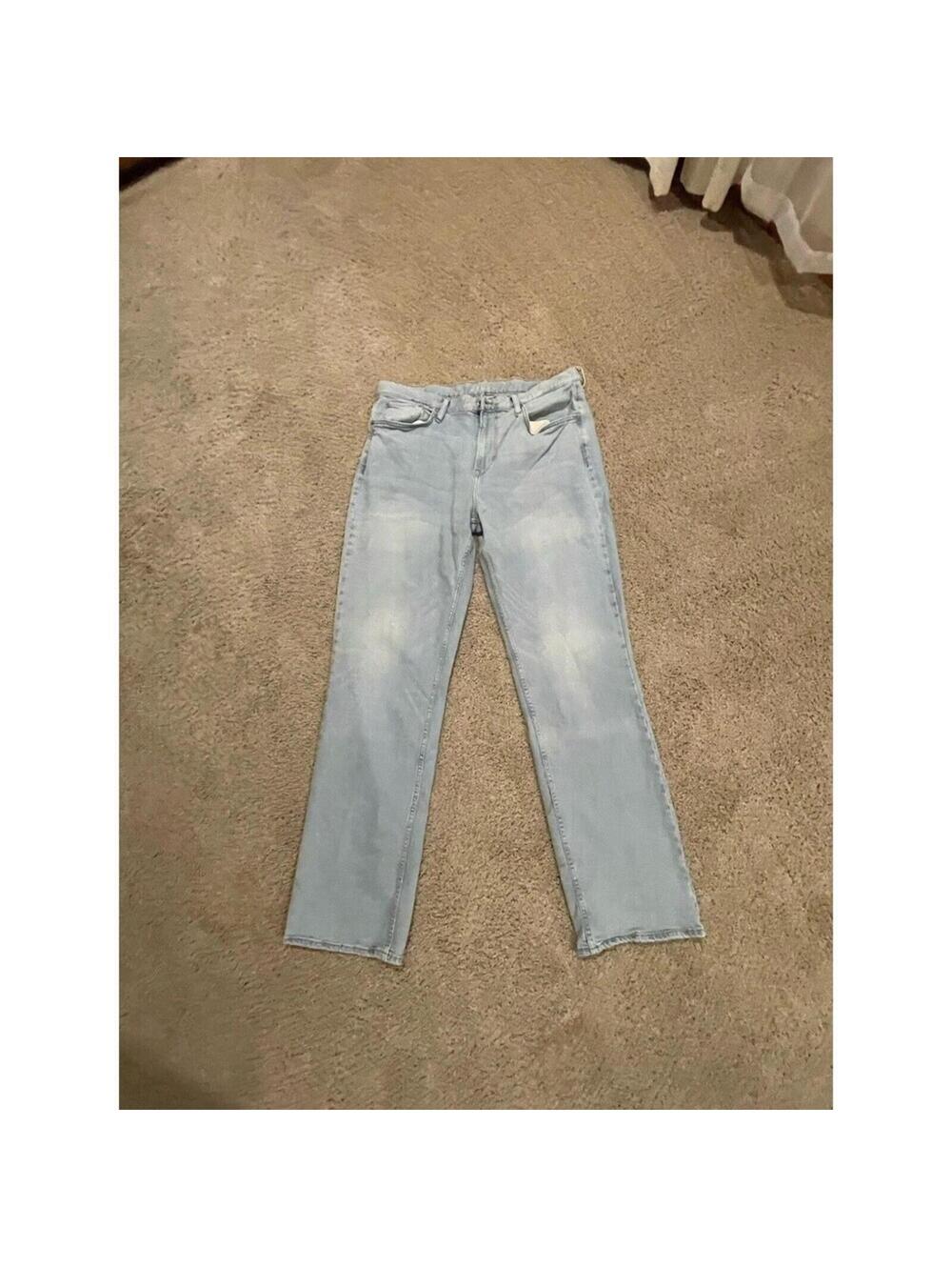 Men’s Old Navy Light Blue Straight Jeans size 38 X inseam 34.5